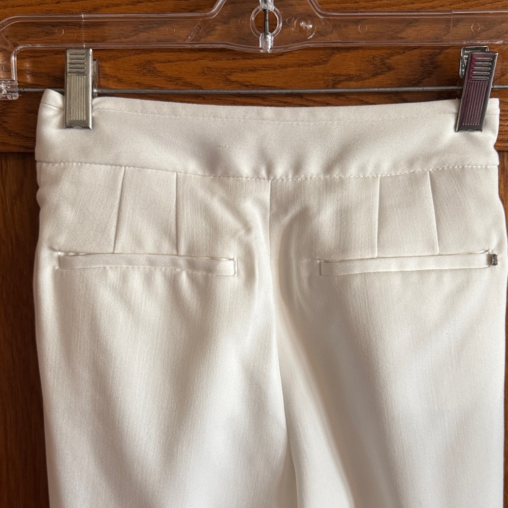 White House Black Market Cream Trousers - Picture 3 of 4
